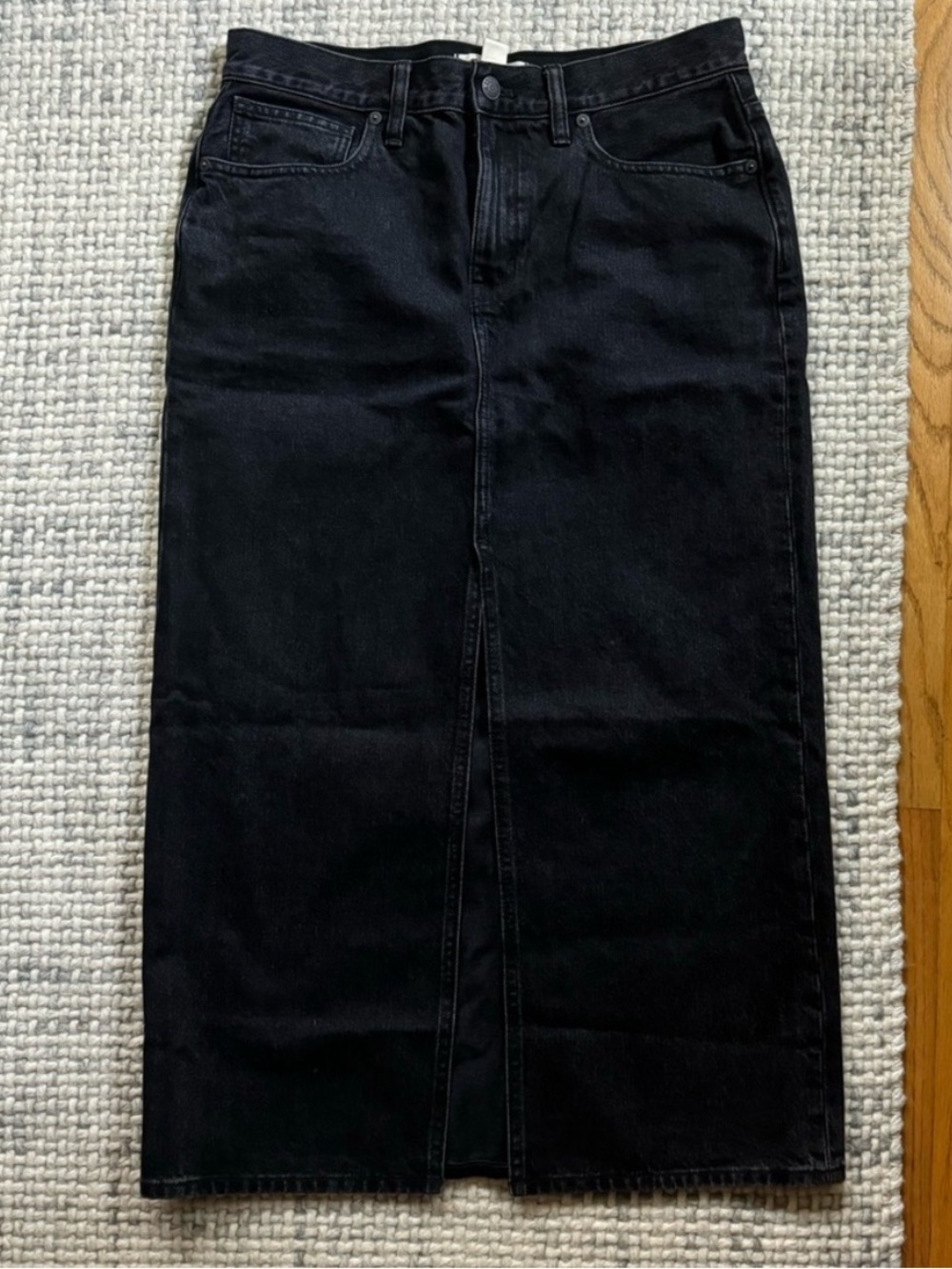 Madewell Denim Midi Skirt